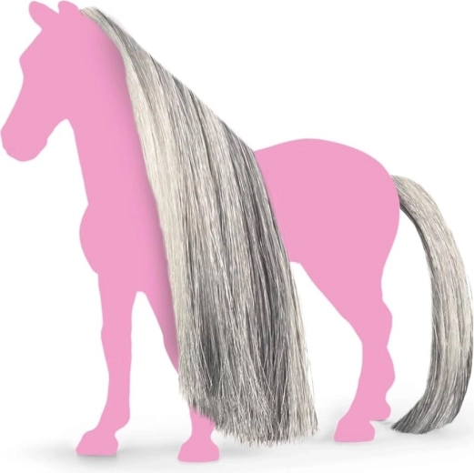 Schleich Horse Club accessoires pour chevaux – crinière et queue grises