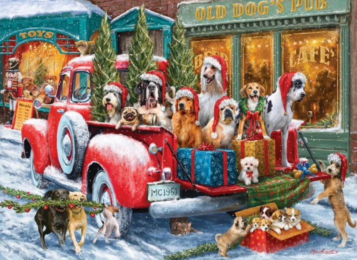 Eurographics puzzle Puppy Gifts 1000 pieces