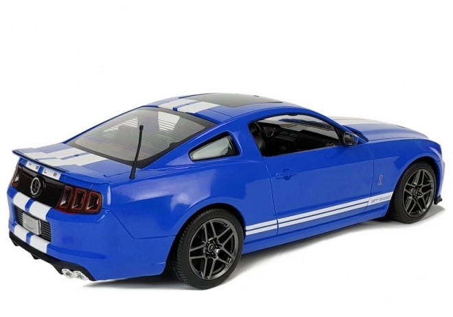 Afstandsbediening auto Ford Shelby GT500 Rastar schaal 1:14 blauw