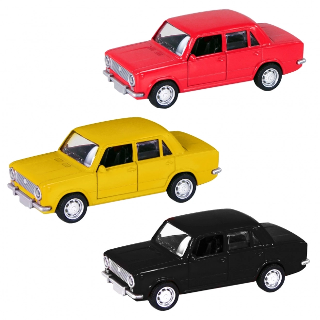 Auto metalen LADA 3 soorten (Seat/Fiat 124)