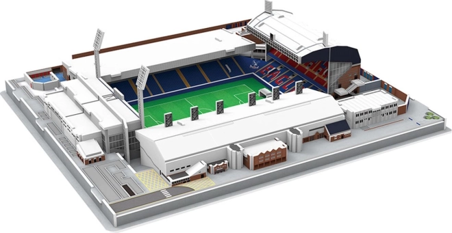 3D-puzzel stadion Selhurst Park – CRYSTAL PALACE, 94 stukjes