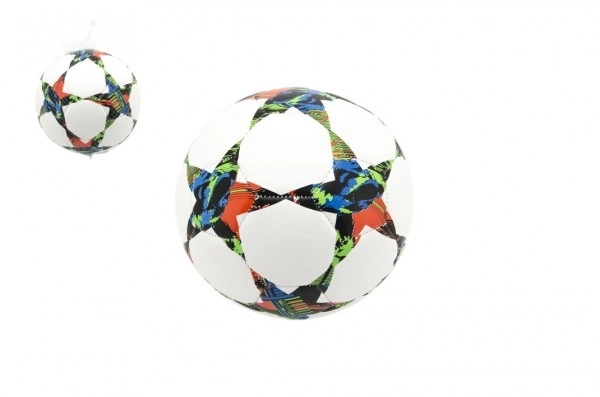 Opgeblazen gestikte stervoetbal 22 cm maat 5
