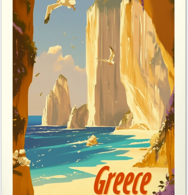 Wandkalender Vintage posters Tropische paradijzen 2026
