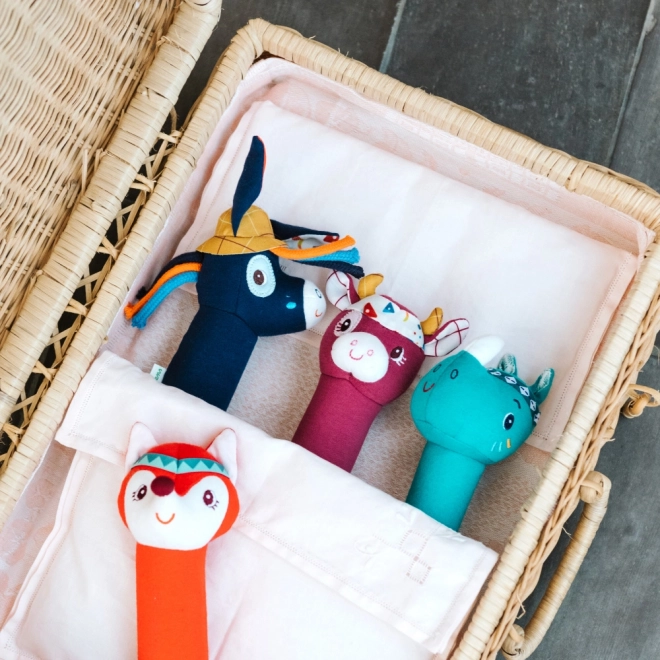 Lilliputiens squeaky toy – fox Alice