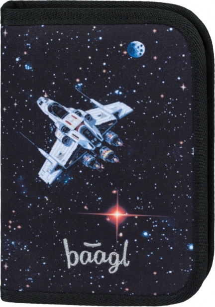 Schoolset BAAGL: Zippy Plus Pixel Space - boekentas, pennenzak, zak
