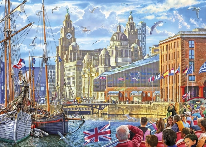 Puzzle Albert Dock, Liverpool 1000 pièces