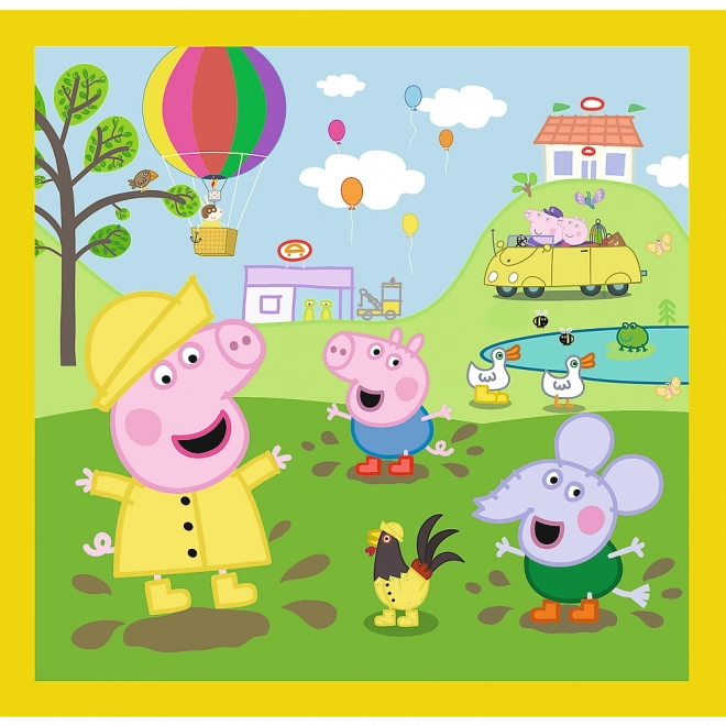 Peppa's Happy Day Puzzle Set