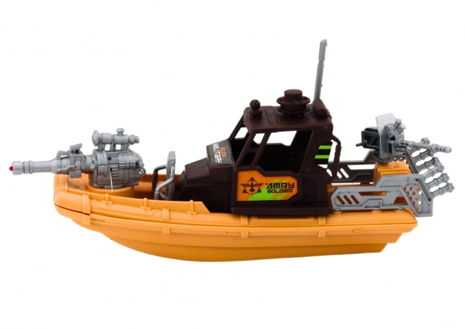 Militaire speelset met figuren en accessoires