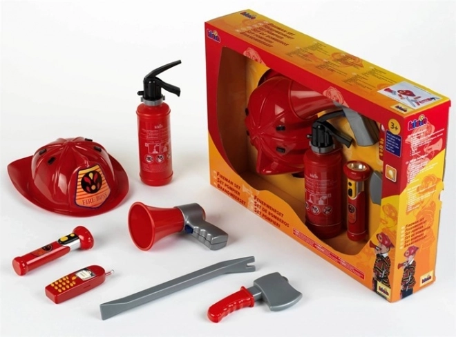 Brandweerset voor kleine brandweermannen