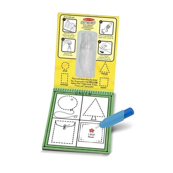 WaterWow Water Coloring Book Shapes