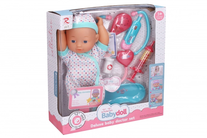 Spielset Krankes Baby 30 cm