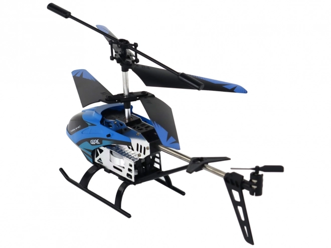 Aluminum RC Helicopter 2.4G Blue 15 Minute Flight