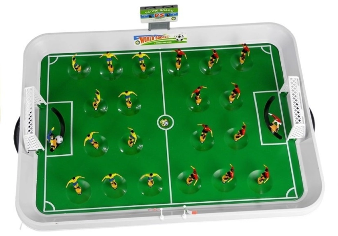 Complete set met score en vlaggen
