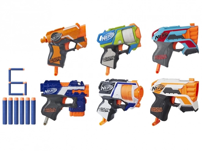 Grand ensemble de pistolets Nerf avec fléchettes en mousse