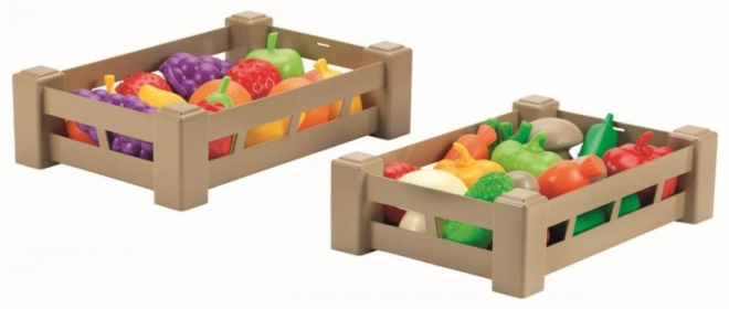 Stackable crates for tidiness
