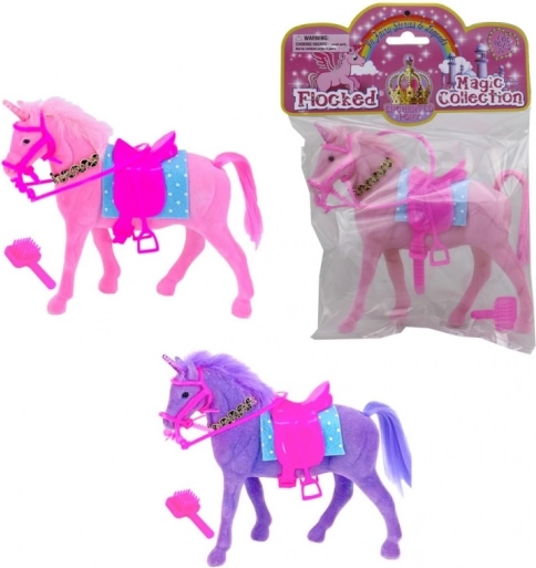 Einhorn Pferd mit Zubehör