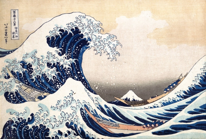 Puzzle La Grande Vague de Kanagawa 1000 pièces PIATNIK
