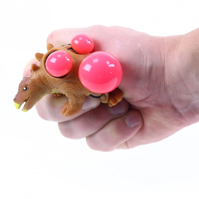 Dinosaur anti-stressbal met gaten