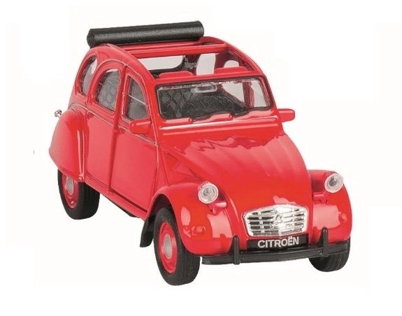 Metalen speelgoedauto Citroen 2CV