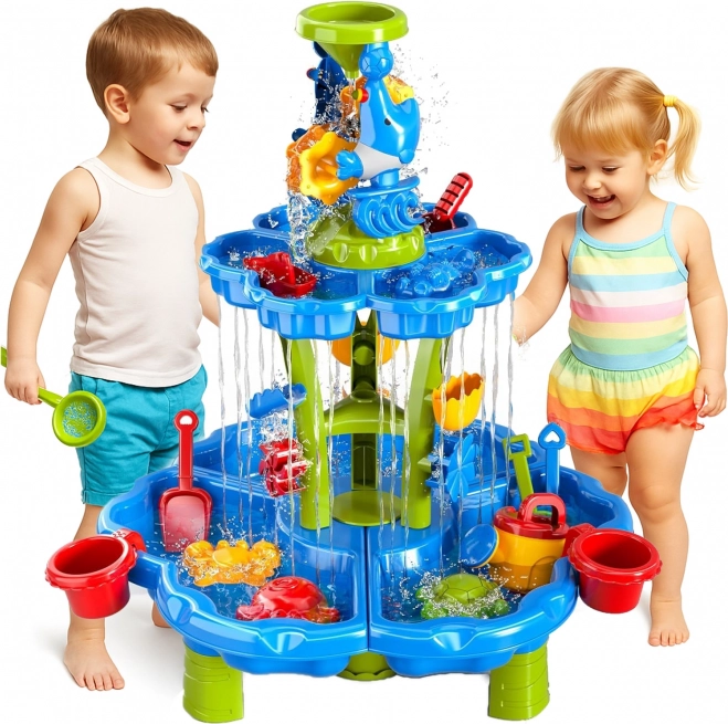 Table for Water and Sand 2in1 XXL with Fountain and Dolphin Woopie