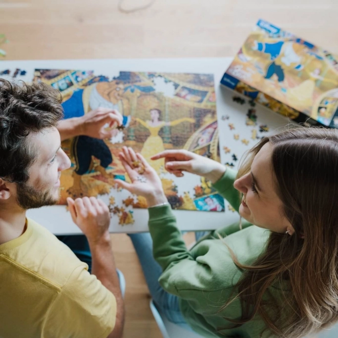 Puzzle TREFL Premium Plus Ikonische Momente: Die Schöne und das Biest 1000 Teile