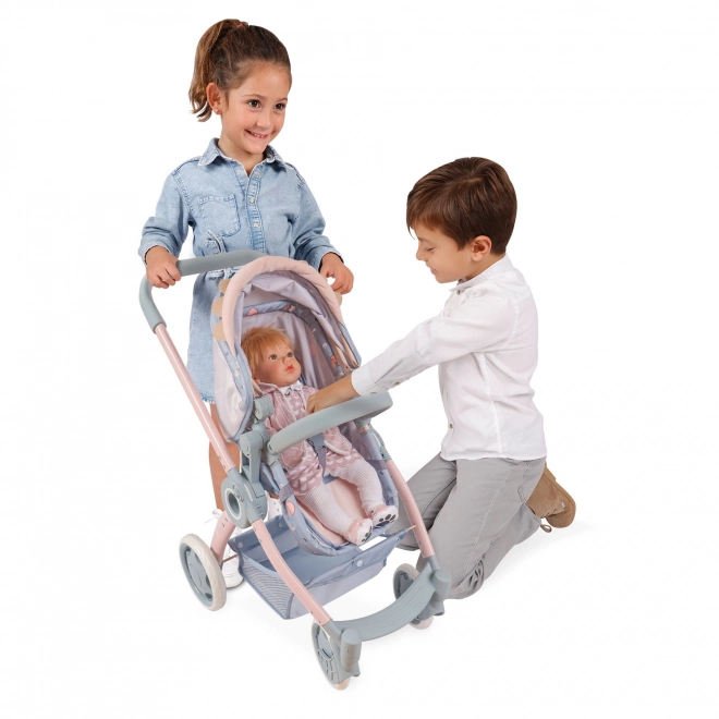 DeCuevas 80580 Opvouwbare poppenwagen 3 in 1 met rugzak COCO 2024 - 70 cm