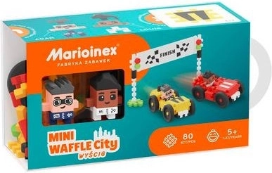 Waffle Mini Blocks – Racing Set 80 Pieces