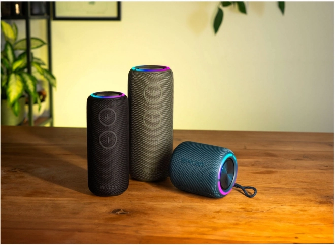 Wireless Bluetooth Speaker Sencor Sirius 2 with LED Lighting and TWS Function