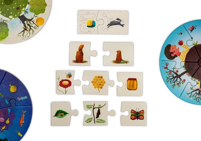 Motifs illustrés de la nature