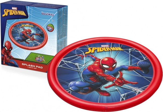 Children's Play Mat with Fountain Spider-Man Bestway 165 cm