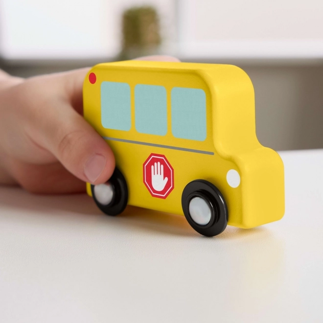 Set aus Holzfahrzeugen von Fisher-Price