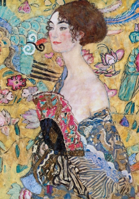 Puzzle La Dame à l’éventail 1000 pièces
