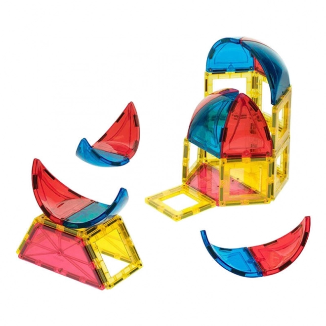 Magnetische Bouwset 3D Koepel Playmags - set van 28 stuks