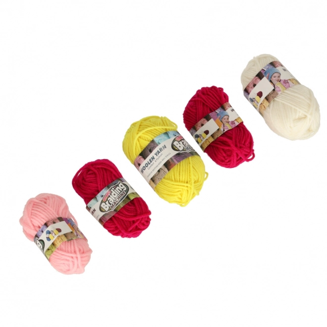 Set breigarens voor weefmachine + accessoires