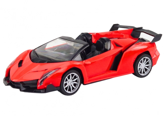 Racewagen op afstandsbediening RC 1:18 rood