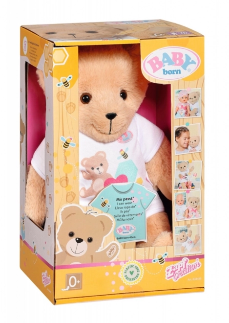 Knuffel BABY born, witte kleding