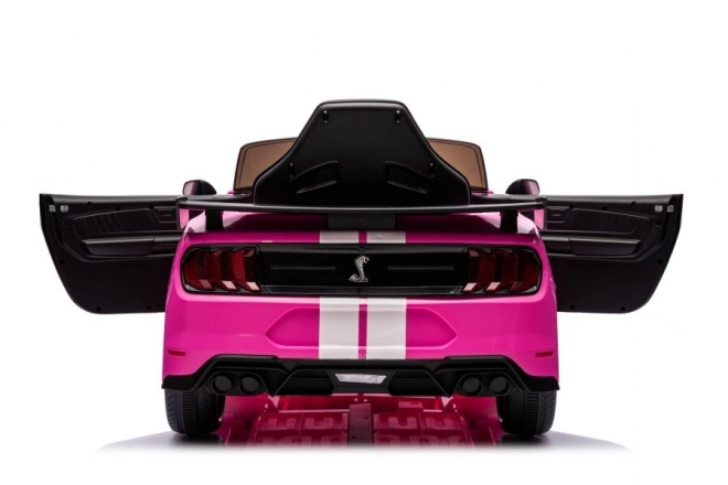 Ford Mustang GT500 Shelby mit Batterie – Rosa