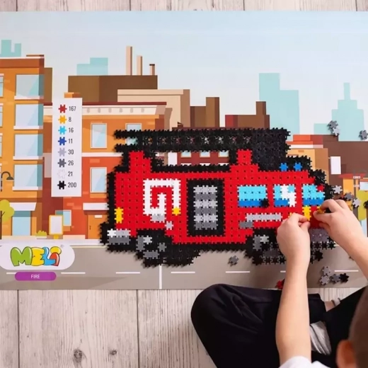 Große 1:1-Vorlage für einfaches Bauen