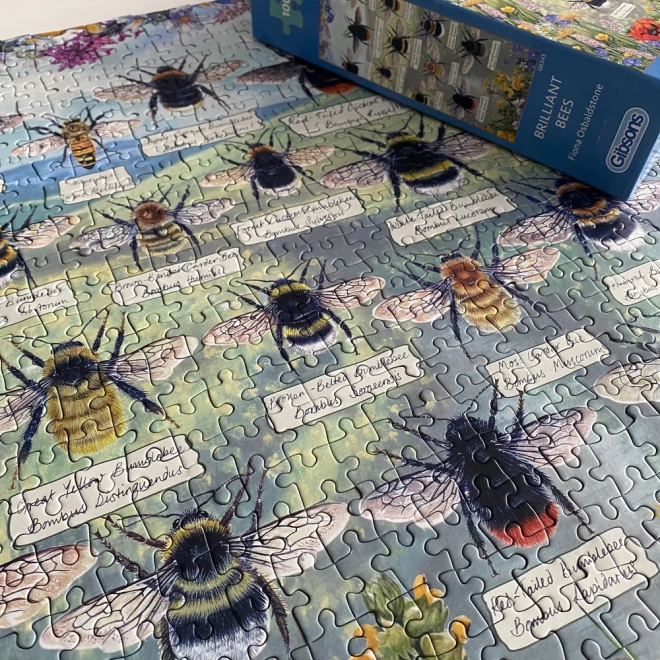Puzzle Gibsons Abeilles Brillantes 1000 pièces