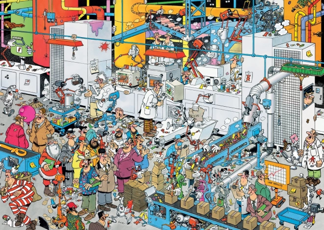 JUMBO Puzzle Candy Factory 500 Pieces