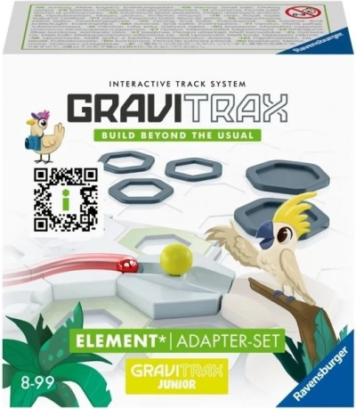 GraviTrax Junior adapter – verbindingsset voor knikkerbanen