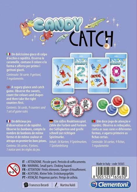 CLEMENTONI Kaartspel Candy Catch - Zoete Vangst
