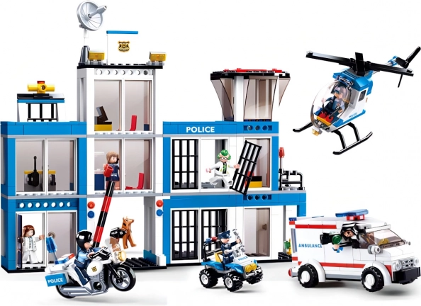 Sluban Police Building Set – Prison Escape