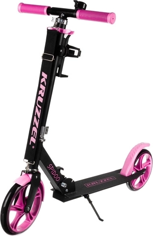 Trottinette de ville pliable pour enfants avec grandes roues (200 mm) – rose