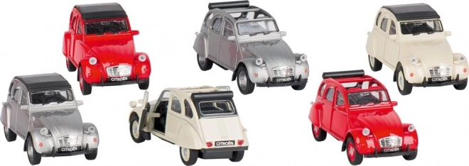 Metalen speelgoedauto Citroen 2CV