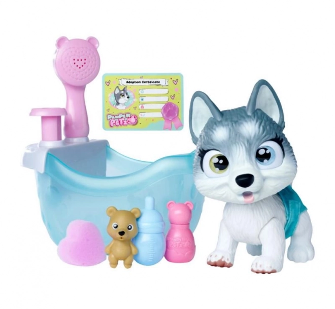 Wanne mit Badezubehör