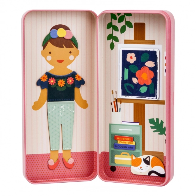 Magnetisch aankleden - Atelier