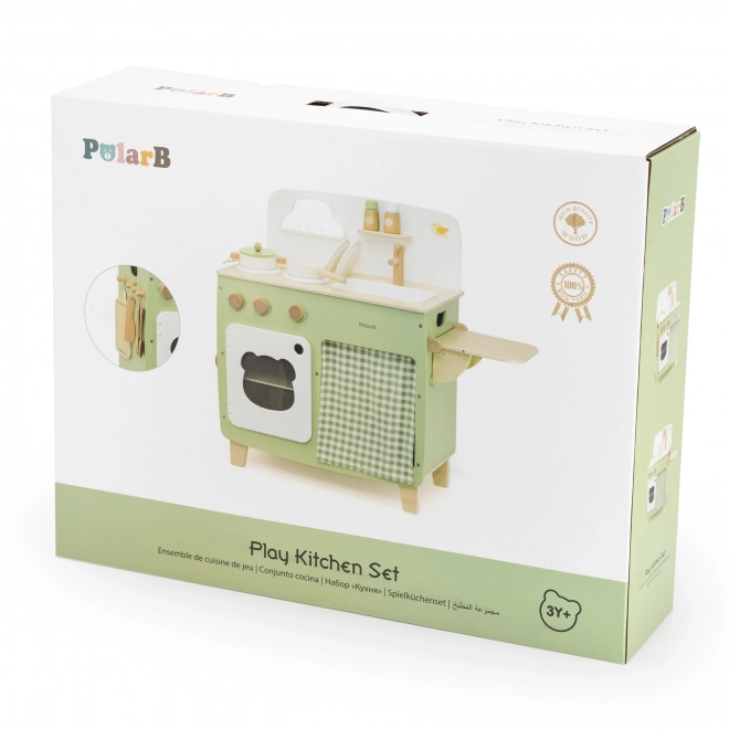 Wooden Kitchen Playset