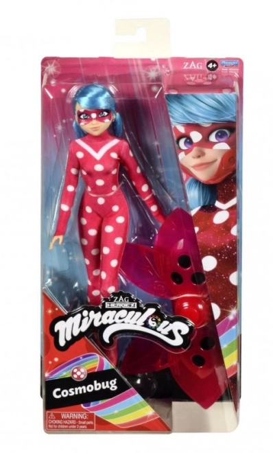 Miraculous: Ladybug en Zwarte Kat, pop Cosmobug 26 cm