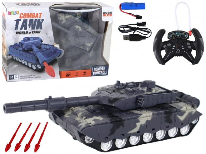 Leuke militaire RC-tank voor kinderen
